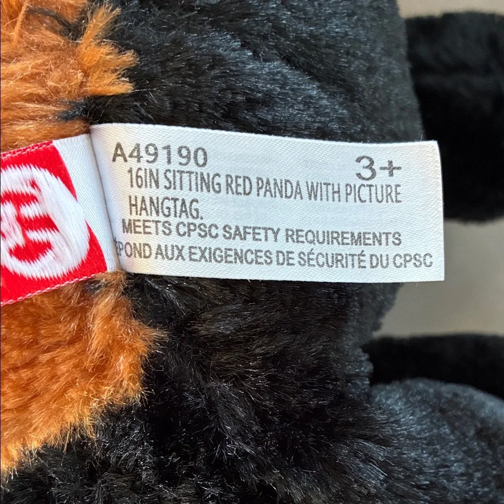 Sitting Red Panda Large 16” Plush Stuffed Animal